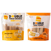 Ultra Chewy Huesos Doble Premio, exterior duradero para masticar perros de todas las edades.