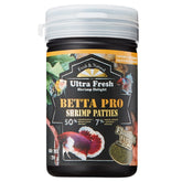 Ultra Fresh Betta Patty con camarones espada, sabor atractivo para la alimentación diaria.
