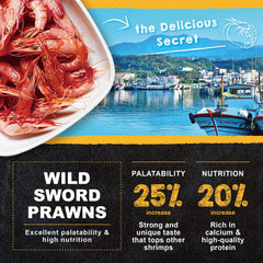 Crecimiento saludable con calcio y vitaminas en Ultra Fresh Royal Cichlid.