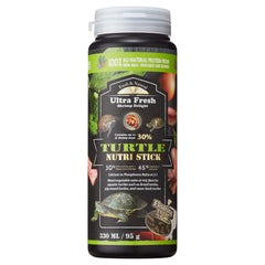 Ultra Fresh Turtle Nutri Stick sabor langostino espada para tortugas exigentes.