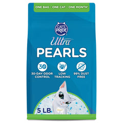 Ultra Pearls bolsa de 5 libras, facilita rellenar la caja y reduce la frecuencia de reemplazo.