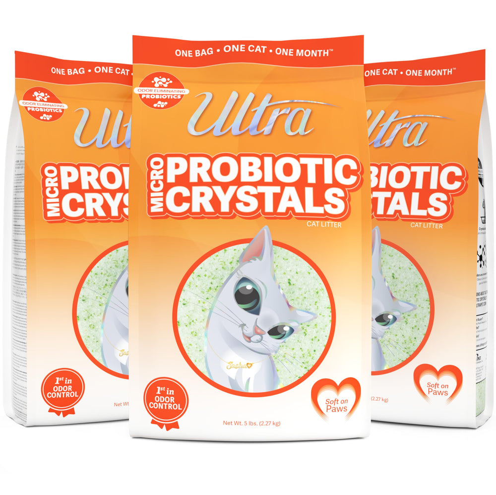 ULTRA Probiotic Crystals, empaque triple de 5 libras, ideal para uso prolongado