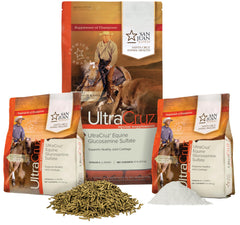 UltraCruz Equine Glucosamina Sulfato: granulos para mantenimiento de articulaciones