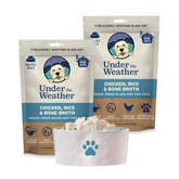 Under the Weather Bland Diet para perros, bolsa de 6 onzas lista para usar sin cocción.