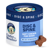 Under the Weather disc-columna croquetas: apoyo potencial para la salud espinal de tu perro.