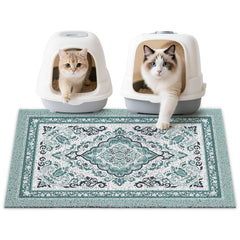 Alfombrilla Unicorn Catcher para arena de gato 33x22 pulgadas, captura residuos y mantiene limpio