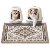 Almohadilla Unicorn Catcher para arena de gato atrapa partículas y protege el suelo.