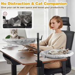 Unidevice nido suave tipo nube para gatos, cálido y reconfortante