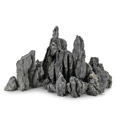 Unocho Seiryu, piedras naturales para acuario, crean un paisaje realista y sereno.