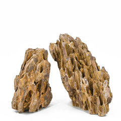 Piedras texturas naturales Unocho, profundidad visual en el acuario