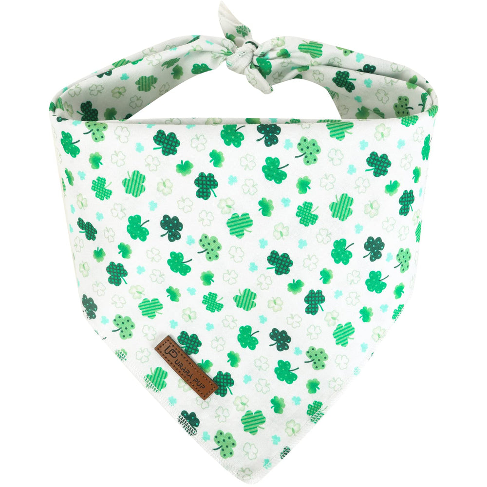 UP URARA PUP bandana triangulo dia san patricio; estilo festivo para perros grandes