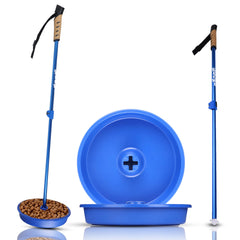 UpBowl poste extendido para elevar la comida sin esfuerzo de las mascotas