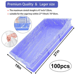 Upcessory liner de plástico transparente para observar excreciones fácilmente