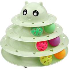 UPSKY rueda-rotatoria para gatos: estimulación del juego y ejercicio.