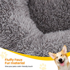 URGVANZ PET superficie felpada suave de 1.5 pulgadas para confort al dormir.