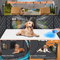 URPOWER funda-hamaca-perro con alas-laterales para mayor seguridad.