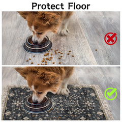 Usnfhcaw alfombra protectora de suelo impermeable para salpicaduras.