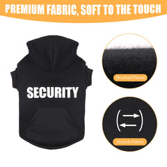 Uteuvili sudadera con bolsillo interactivo para juguetes o snacks durante paseo.
