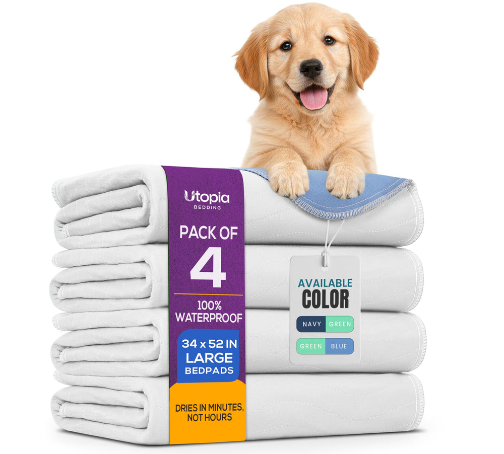 Almohadilla para orina de Utopia Bedding 34x52, protección impermeable para cama.