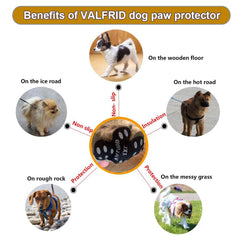 VALFRID mejora la tracción en suelos de madera para perros mayores.