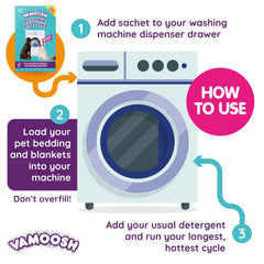 Vamoosh olor neutro cama mascota: reduce olores en la ropa de cama.
