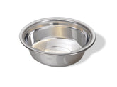 Van Ness cuenco ligero de acero inoxidable, capacidad de 64 onzas, ideal para perros grandes.