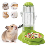 Vannon 2 en 1 para hámster con botella integrada y diseño compacto.