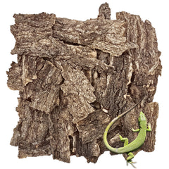 Corteza de corcho natural VCEPJH 2 lb, base segura para reptiles.