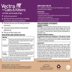 Aplicación en la piel con Vectra para cobertura uniforme.