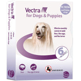 Vectra para perros grandes, aplicación tópica para control de pulgas.