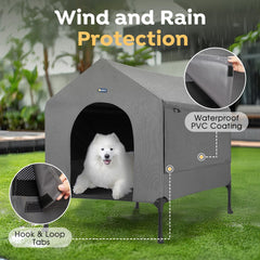 Veehoo ventanas de malla tres lados para mejor ventilación.