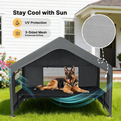 Veehoo-ventanas-de-malla para mejor ventilación y refugio.