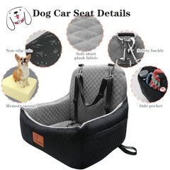 VERGODPRO Incluye dos cinturones de seguridad para sujetar al perro.