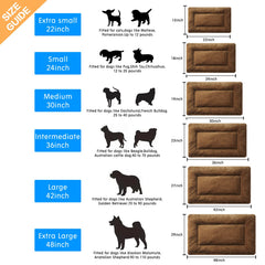 Cama VERZEY para perros con fondo antideslizante para seguridad al entrar y salir.