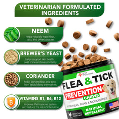 Vet Promise ingredientes naturales, fórmula suave para el bienestar del perro.
