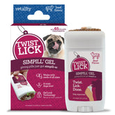 Vetality Twist + Lick SimPill, empaque visible, facilita el cuidado diario de tu perro.