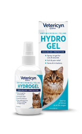Vetericyn Plus hidrogel para heridas de gato con aplicador para uso suave