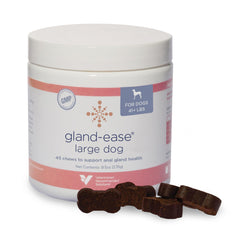 Gland-Ease en empaque para perro grande, facilita la rutina diaria