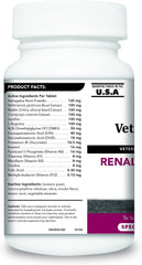 Detalle de tabletas Kidney Health: textura masticable con sabor humo
