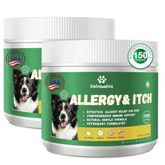 Vetriuntrix bocadillos para alergia en perros, alivio del picor.