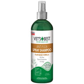 Vet's Best spray para pulgas y garrapatas en perros, frente, control rápido del pelaje