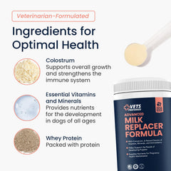 Vets Preferred Colostro refuerzo inmune y digestivo para cachorros y madres