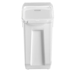 VEVOR contenedor arroz 20L, material PP sin BPA, seguro para almacenar alimentos.