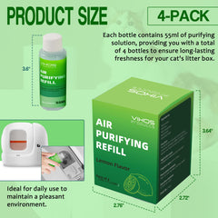 VIKOS repuestos 55 ml para renovar el aroma en cajas automáticas.