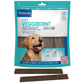 Virbac CET Veggiedent FR3SH, dientes-grandes: ayuda a limpiar dientes al masticar.
