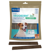 Virbac C.E.T. VeggieDent Zen para perros pequeños ayuda a limpiar dientes con sabor agradable.
