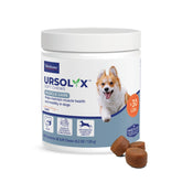 Virbac URSOLYX masticables suaves para perro, empaque práctico para la rutina diaria.
