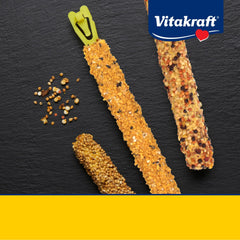 Vitakraft Bâtonnets croquants Perruche saveur miel, stimulation du goût.