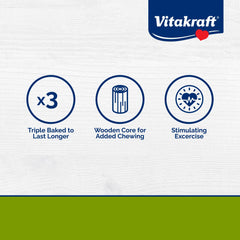 Vitakraft centro madera morder palito para masticación natural.