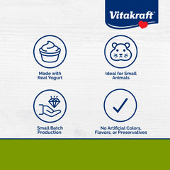 Vitakraft Drops Yogur Vanilla para hámster: textura cremosa para momentos de cuidado